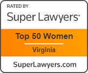 Rated By | Super Lawyers | Top 50 Women | Virginia | SuperLawyers.com